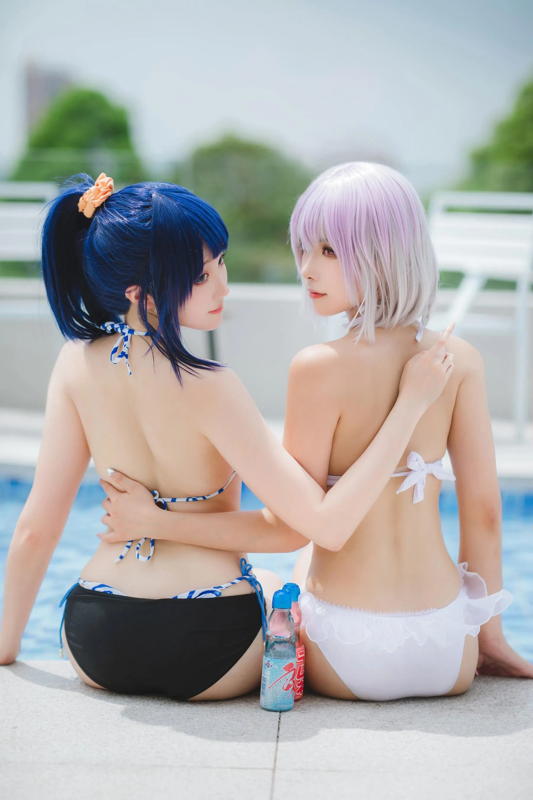 Momoko葵葵 – NO.35 瓜希酱 SSSS.GRIDMAN 宝多六花新条茜 泳装 [55P]插图